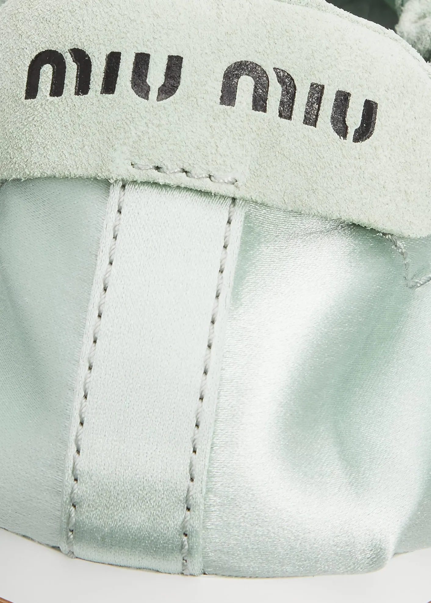 Miu MiuSatin Retro Runner Sneakers