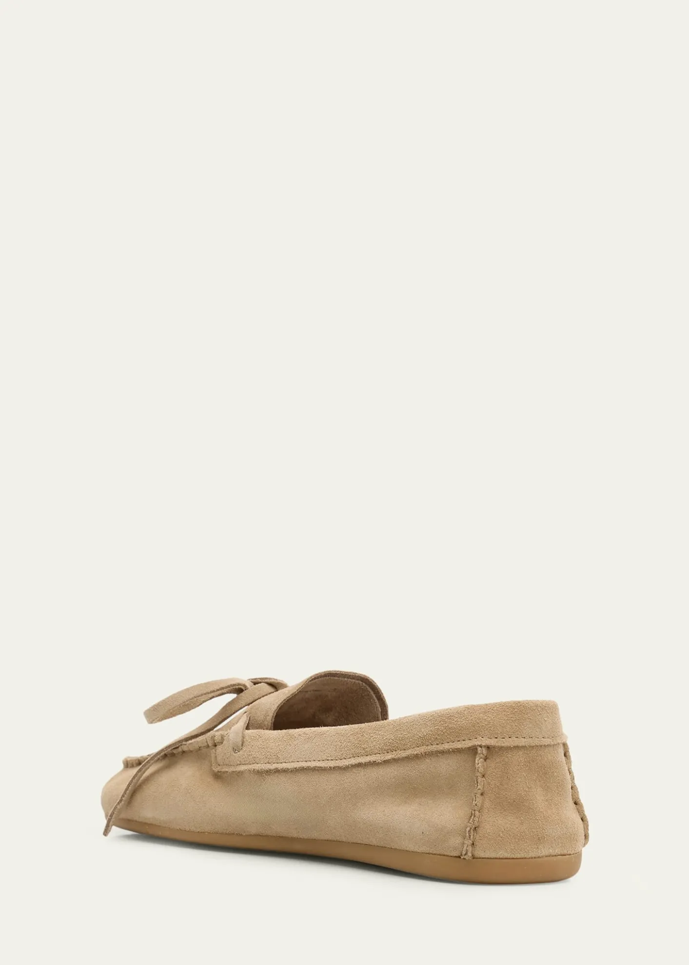Miu MiuSuede Moccasin Loafers