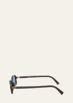 Miu Miu11Zs Rectangular Sunglasses