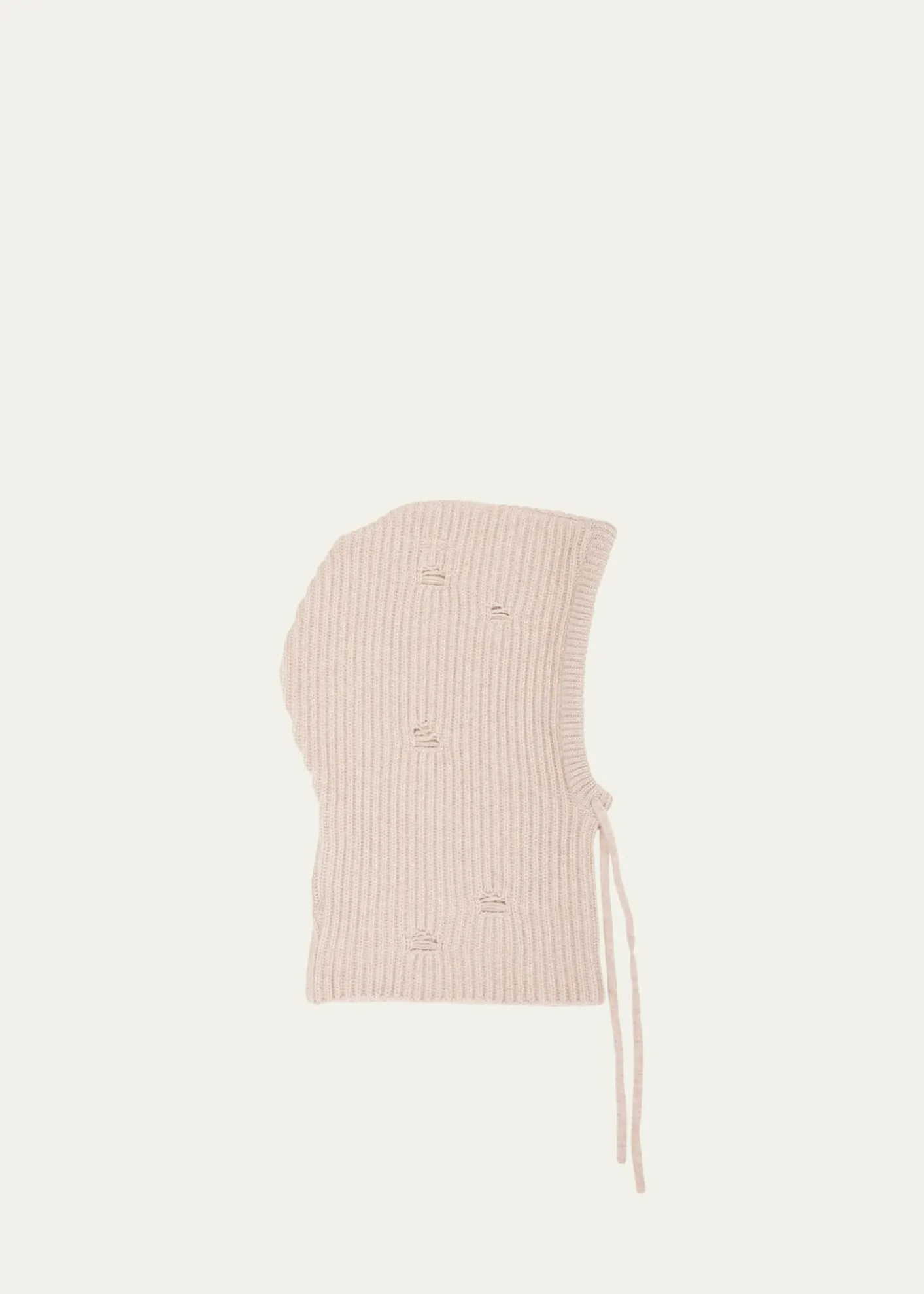 MM6 Maison MargielaDrawstring Wool-Blend Knit Hood