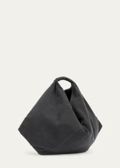 MM6 Maison MargielaJapanese Draped Canvas Top-Handle Bag