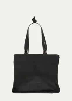 MM6 Maison MargielaNumeric East-West Leather Tote Bag
