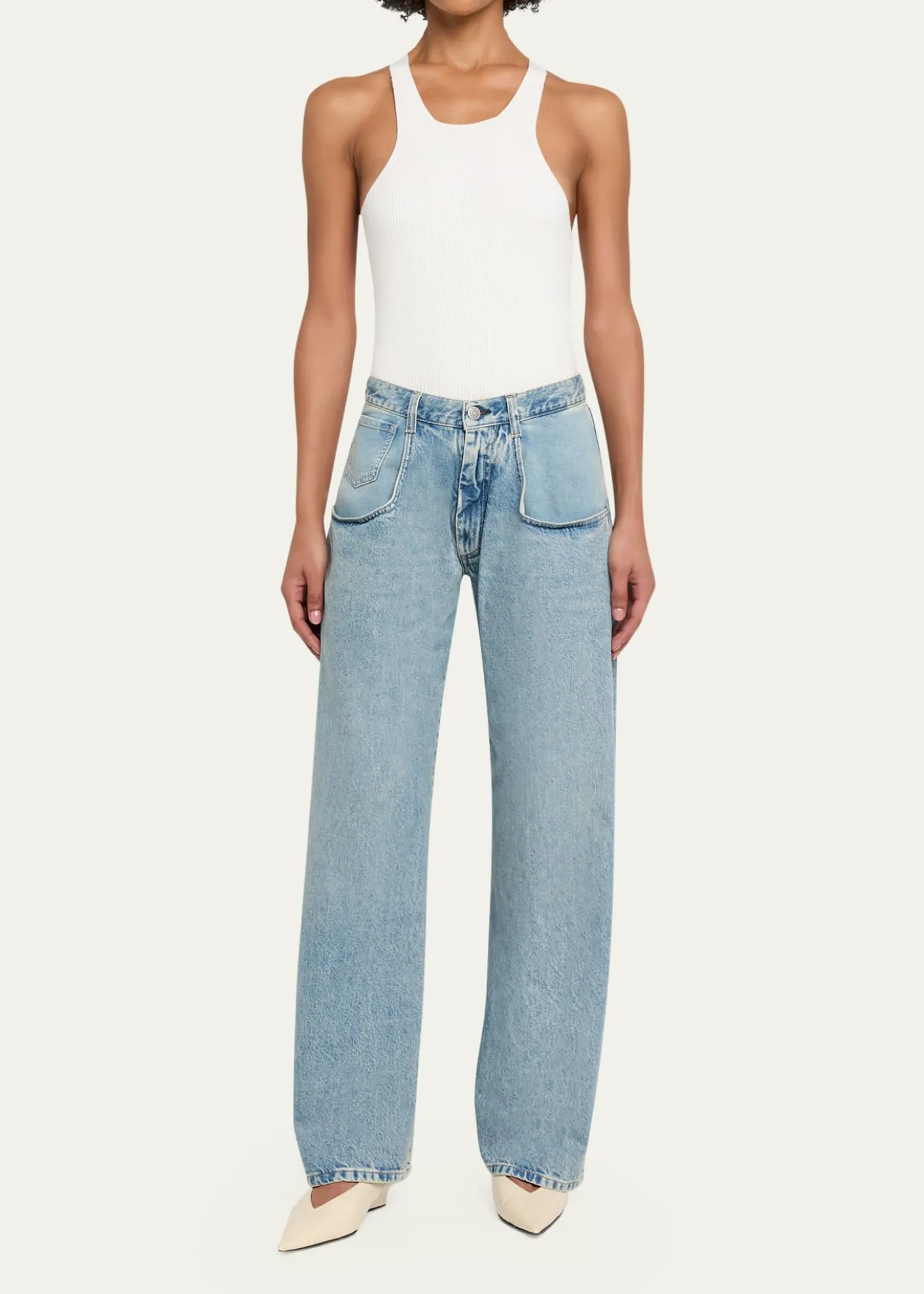 MM6 Maison MargielaRelaxed-Fit Jeans