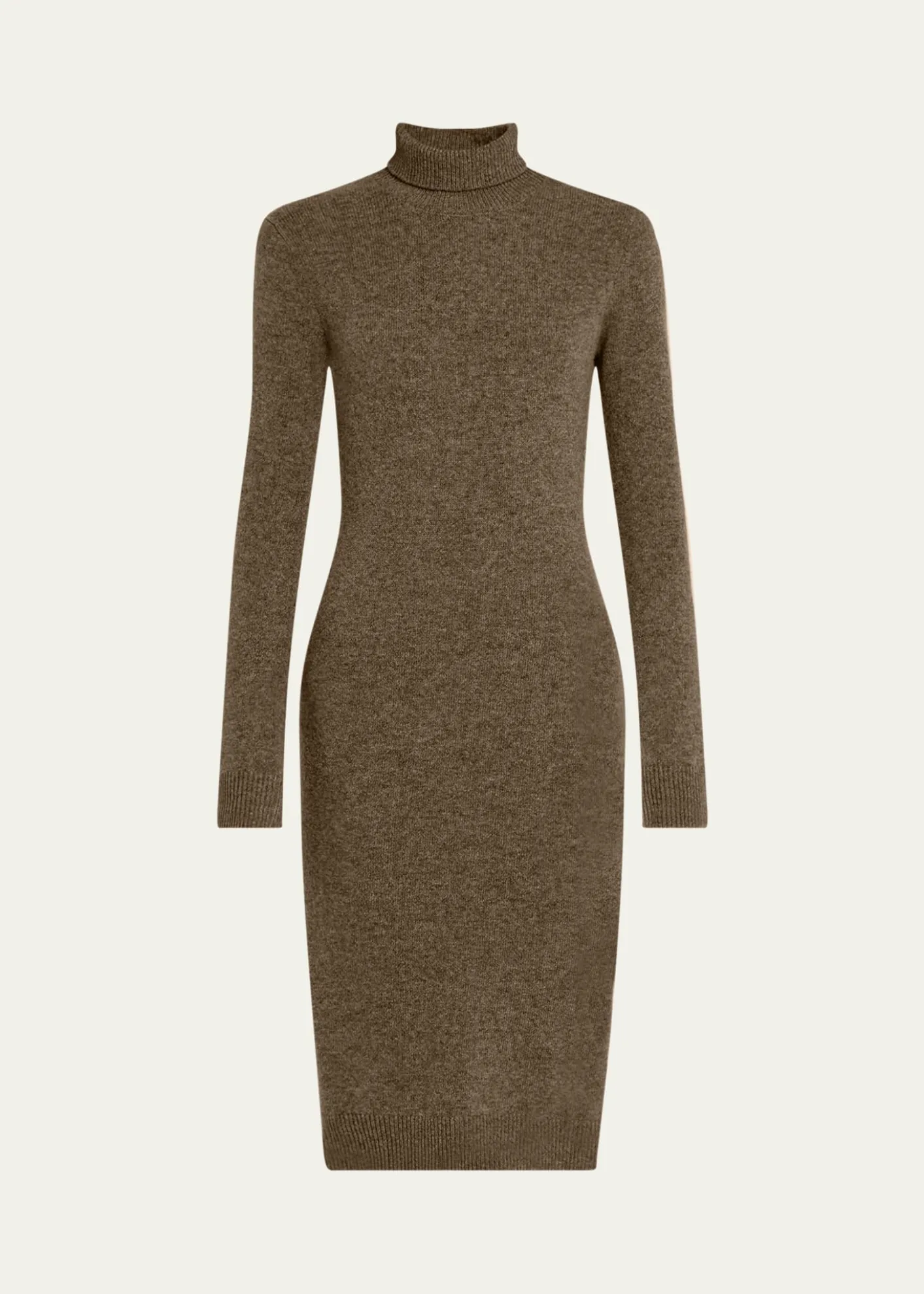MM6 Maison MargielaWool-Blend Turtleneck Sweater Dress