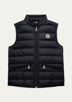 Moncler Boy's Gui Puffer Vest, Size 4-10