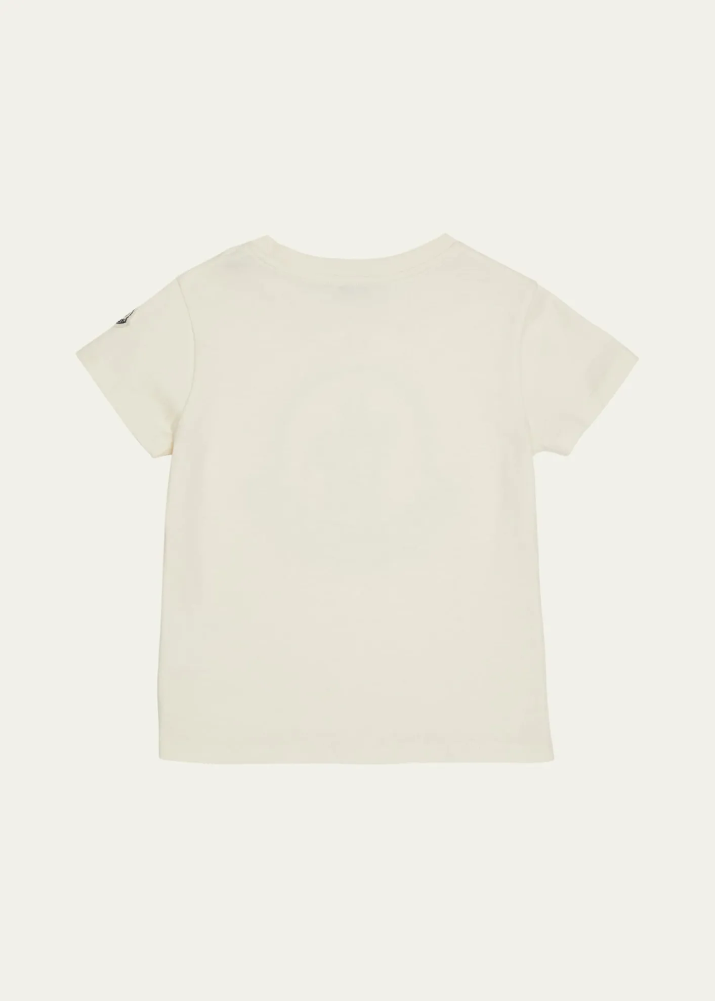 Moncler Girl's Embellished Bell Logo T-Shirt, Size 4-6