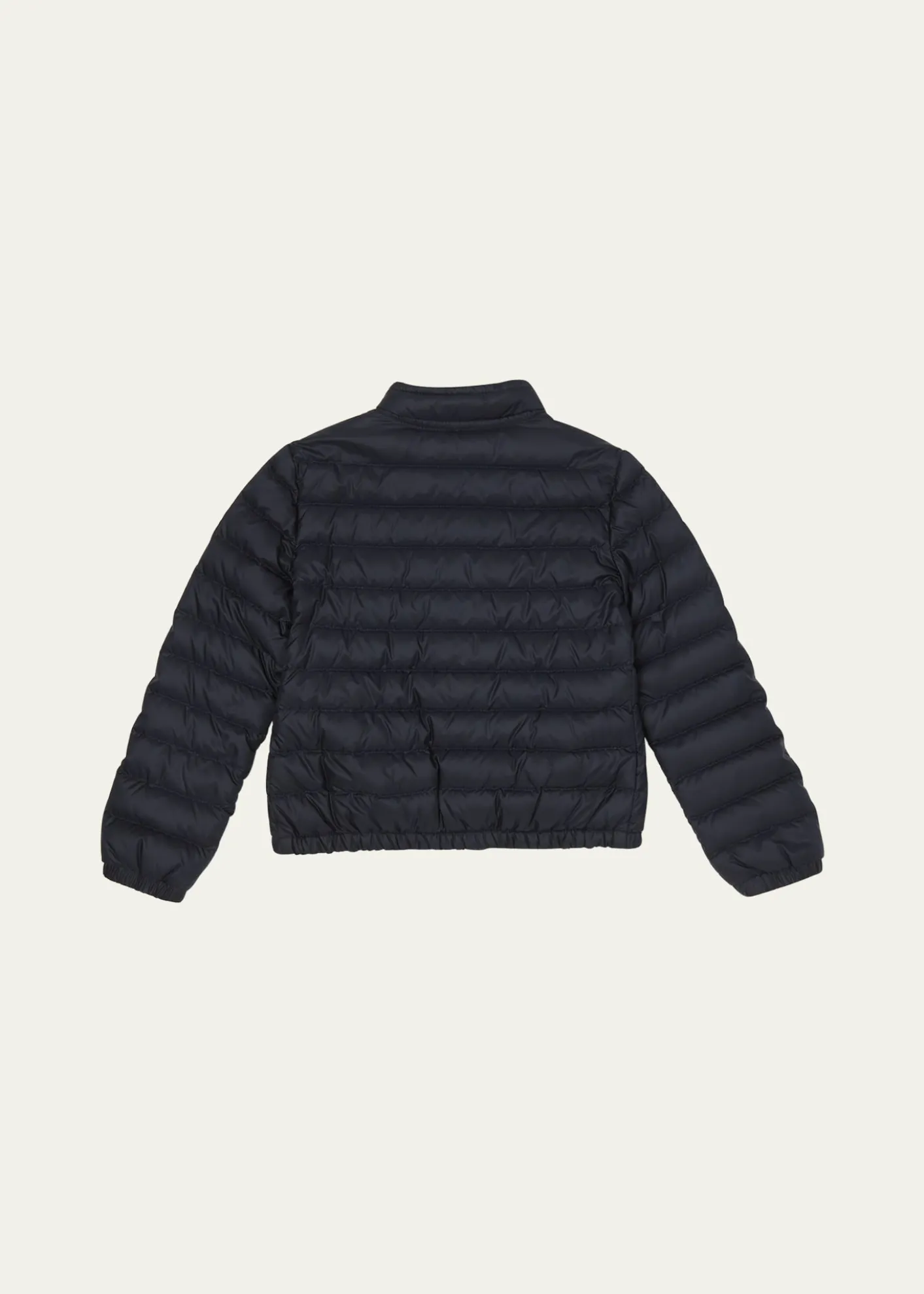 Moncler Girl's Lans Quilted Down Jacket, Size 4-6