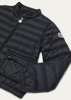 Moncler Girl's Lans Quilted Down Jacket, Size 4-6