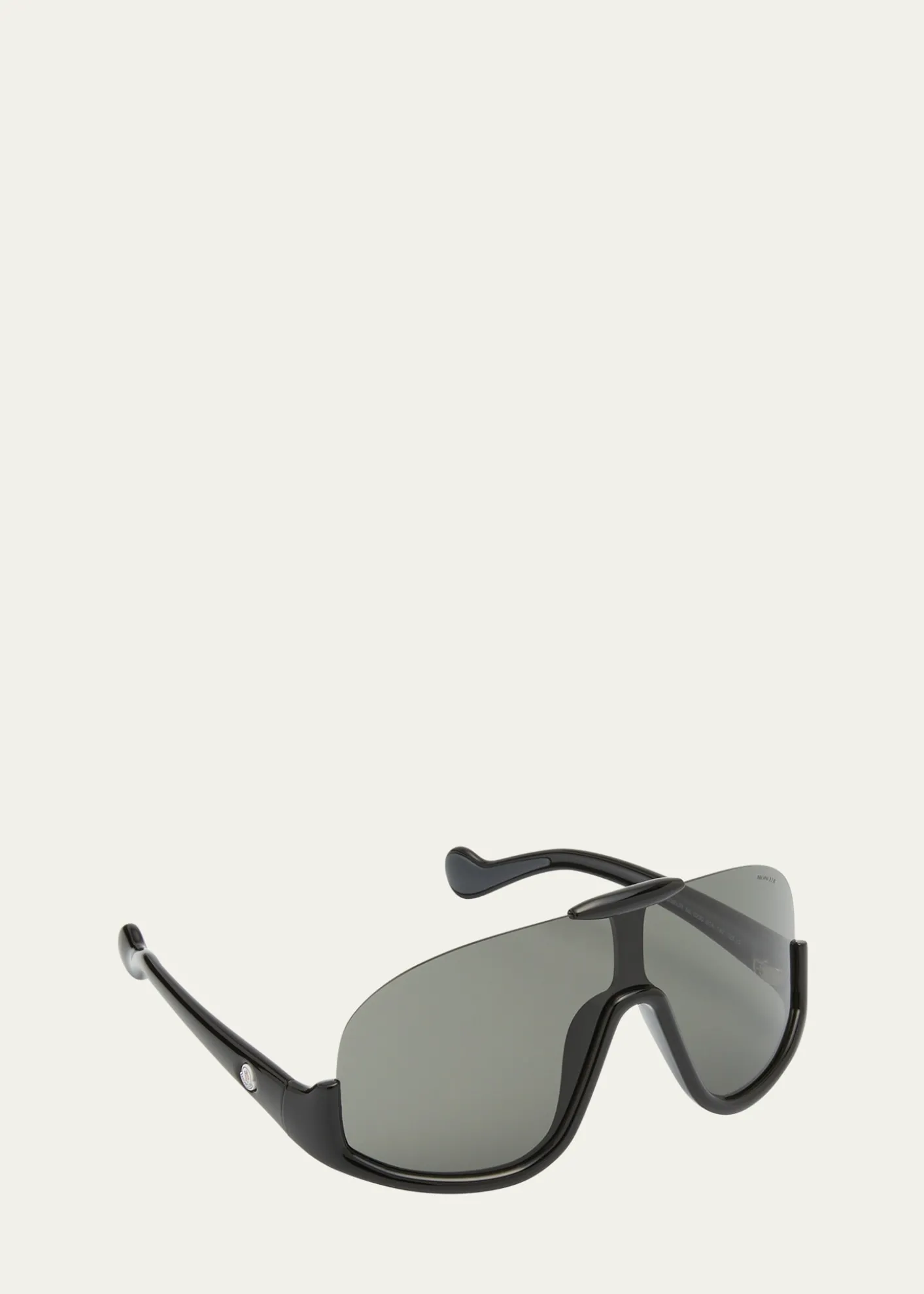 Moncler LunettesVisseur Injection Plastic Shield Sunglasses