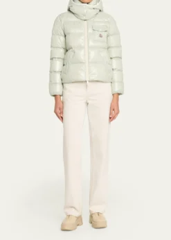 MonclerAndro Hooded Short Down Jacket