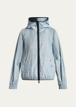 MonclerAnemone Pleated Hooded Jacket