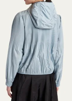 MonclerAnemone Pleated Hooded Jacket