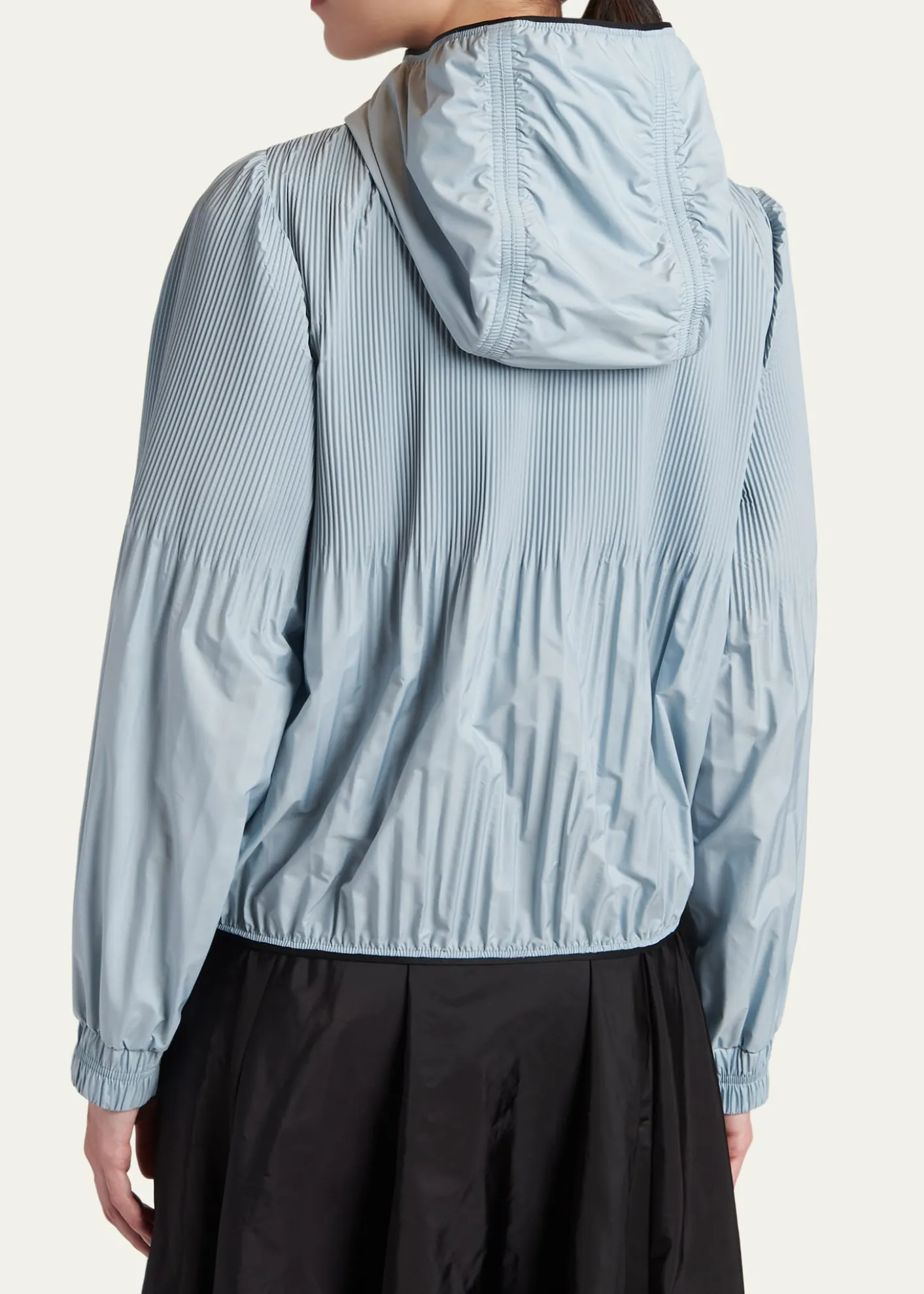 MonclerAnemone Pleated Hooded Jacket