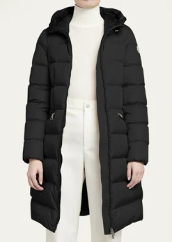 MonclerAvocette Water-Repellent Long Puffer Coat