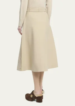 MonclerBelted Utility Skirt