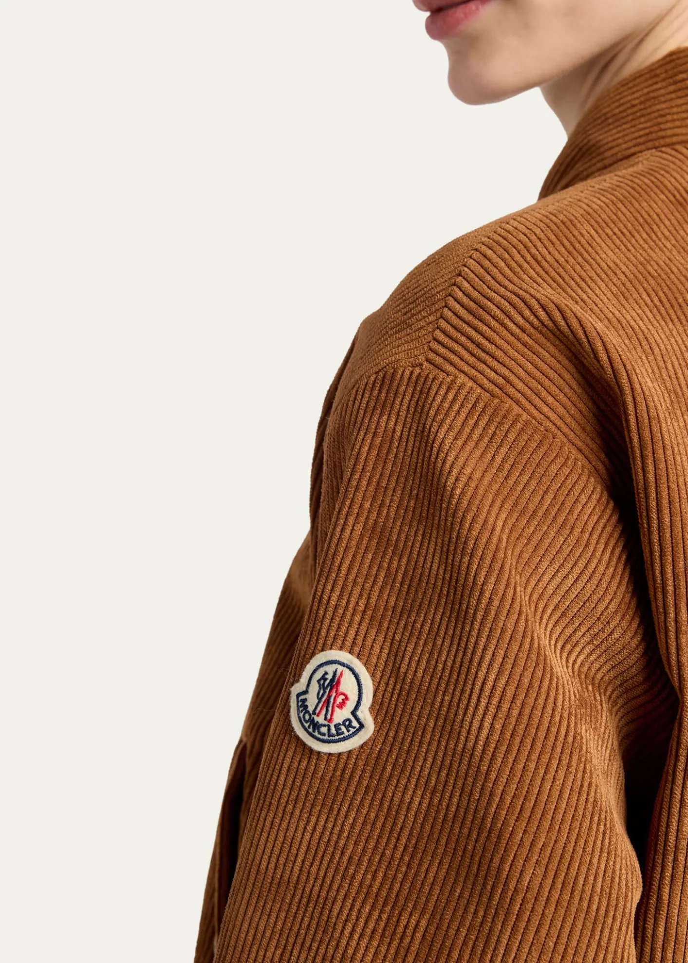 MonclerBlageon Reversible Down Corduroy Jacket
