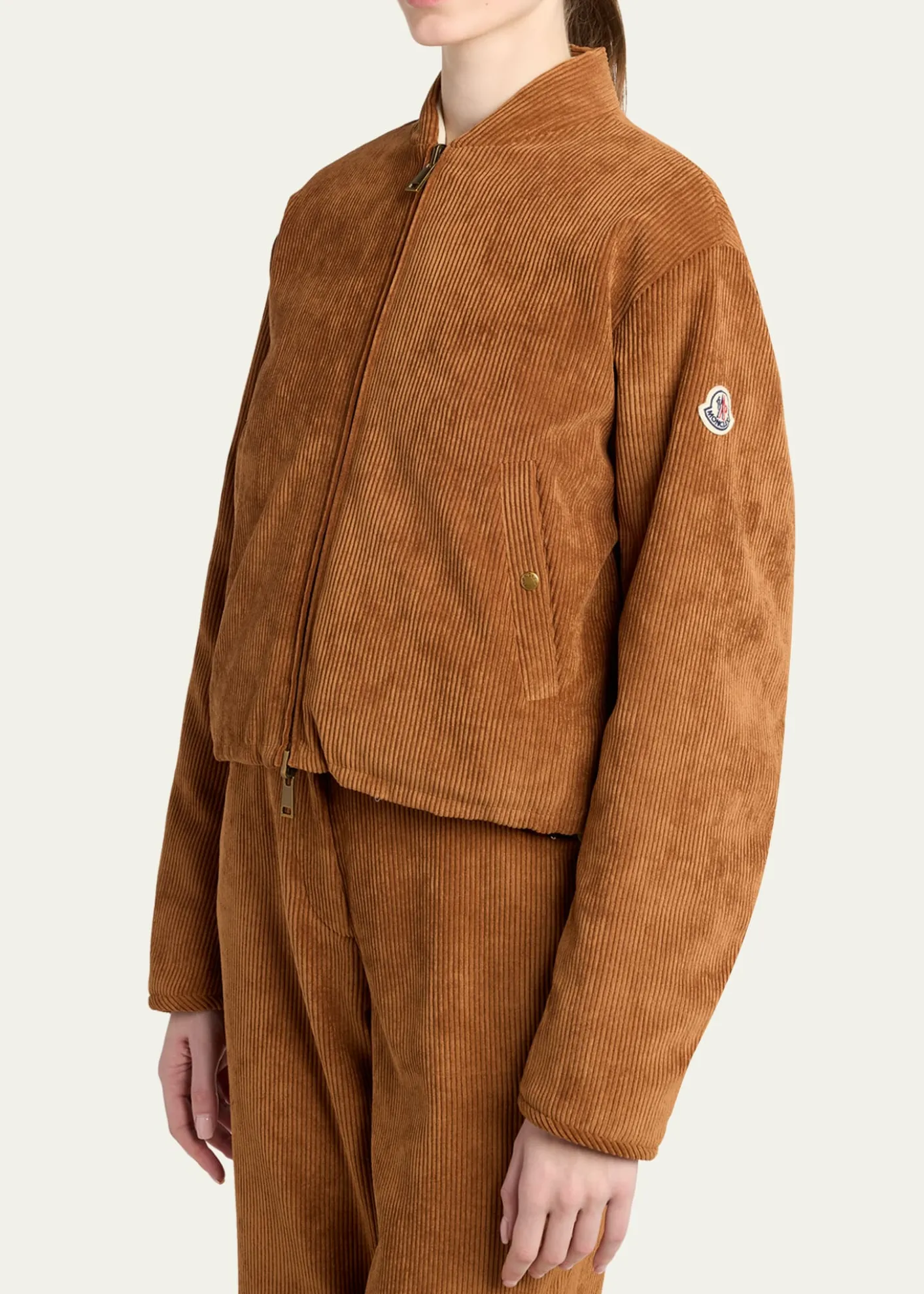 MonclerBlageon Reversible Down Corduroy Jacket