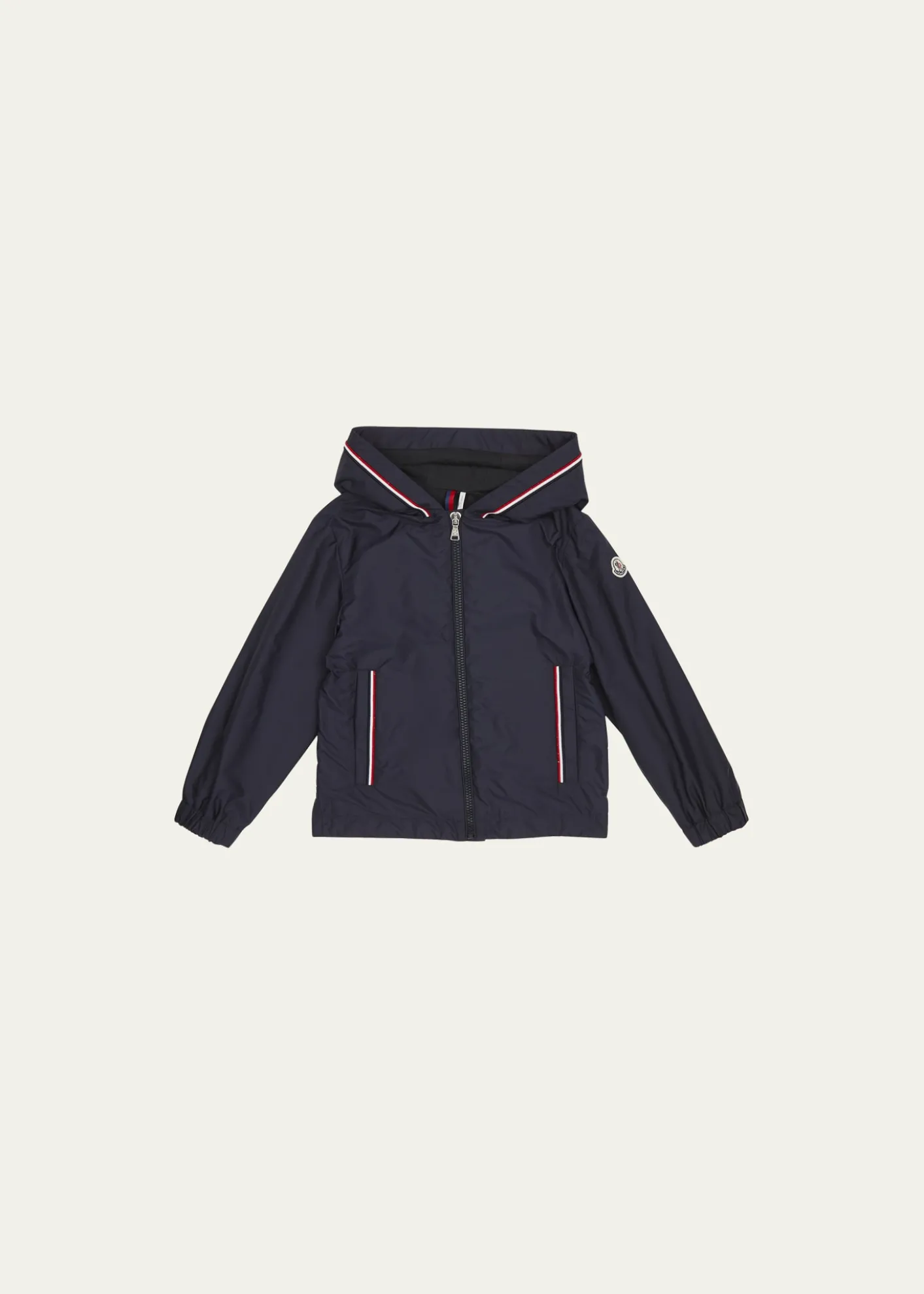 MonclerBoy's Granduc Tricolor Trim Jacket, Size 4-6