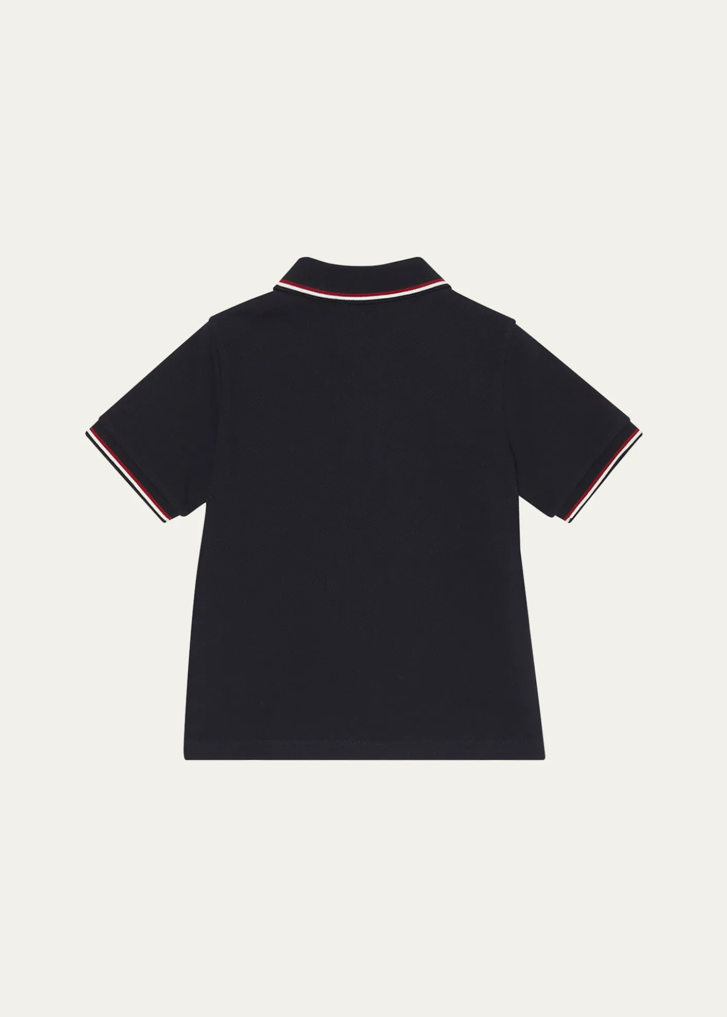 MonclerBoy's Logo Appliqué Short-Sleeve Polo Shirt, Size 4-6