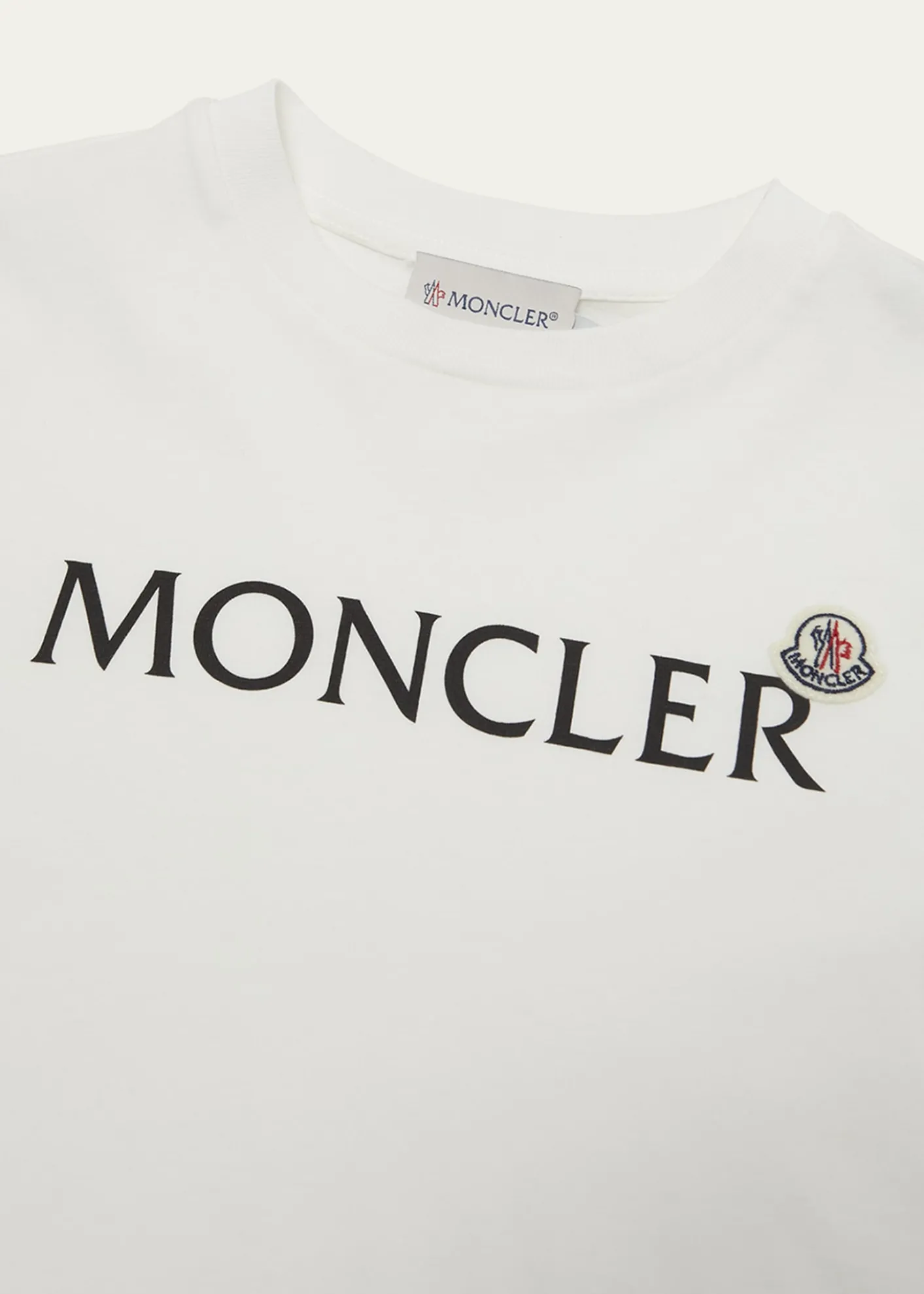 MonclerBoy's Logo-Print Short-Sleeve Shirt, Size 4-6
