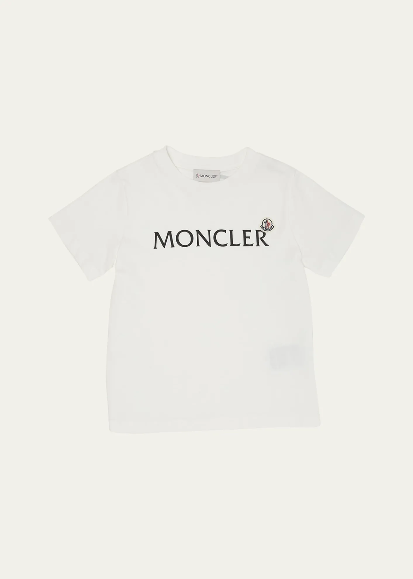 MonclerBoy's Logo-Print Short-Sleeve Shirt, Size 4-6