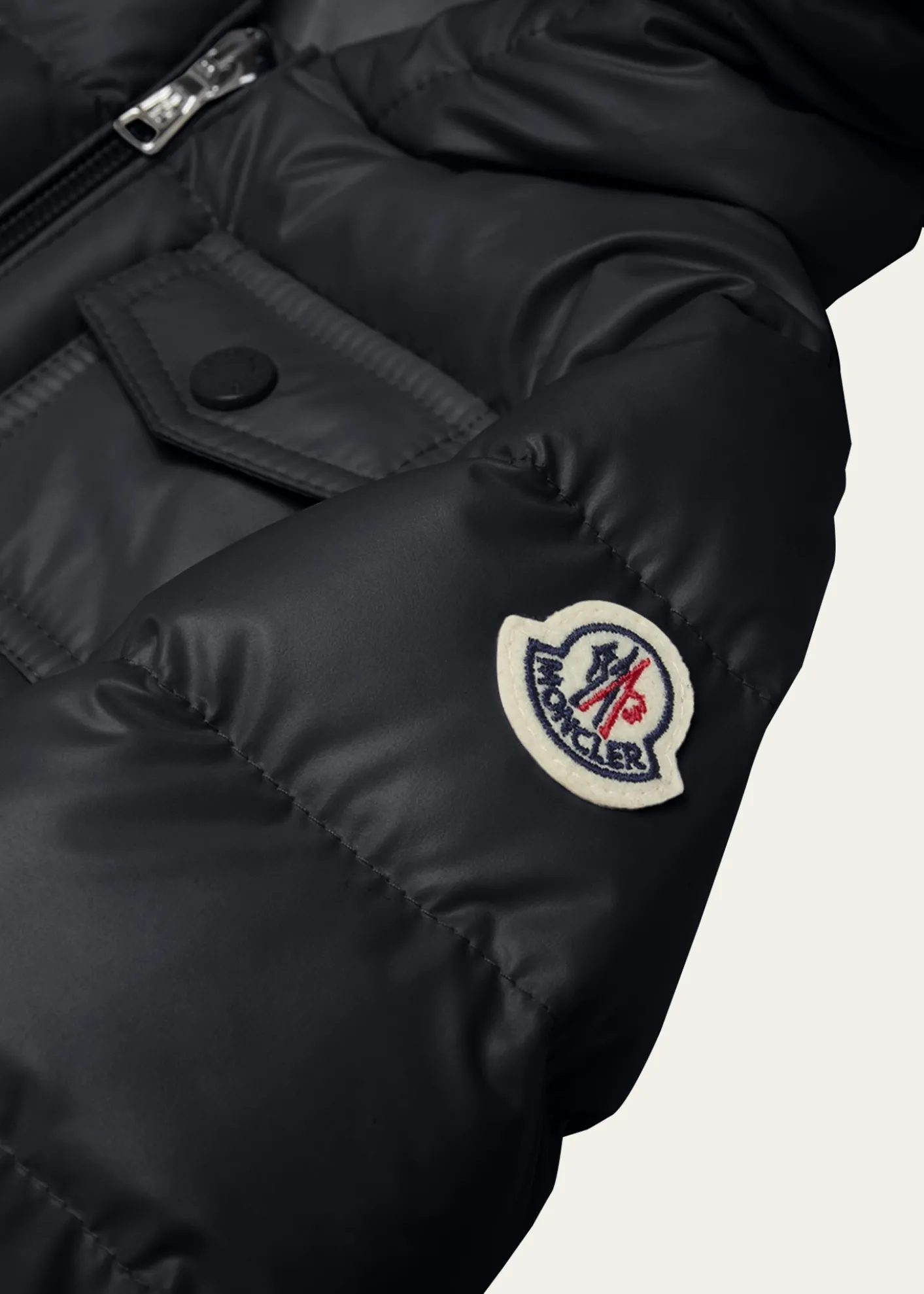 MonclerBoy's Mesles Hooded Down Jacket, Size 6M-3