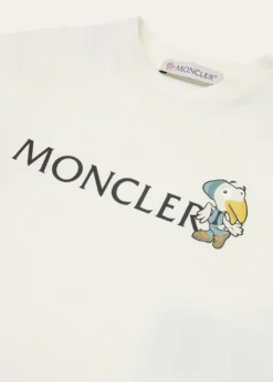 MonclerBoy's MonDuck Logo-Print Short-Sleeve T-Shirt, Size 3M-3