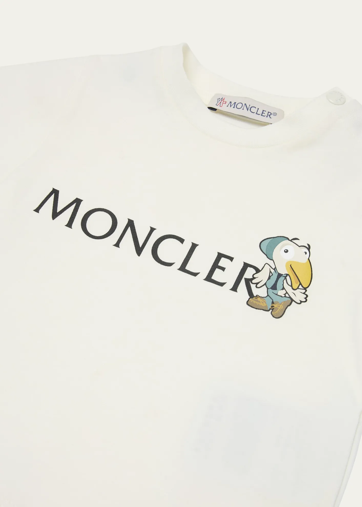 MonclerBoy's MonDuck Logo-Print Short-Sleeve T-Shirt, Size 3M-3