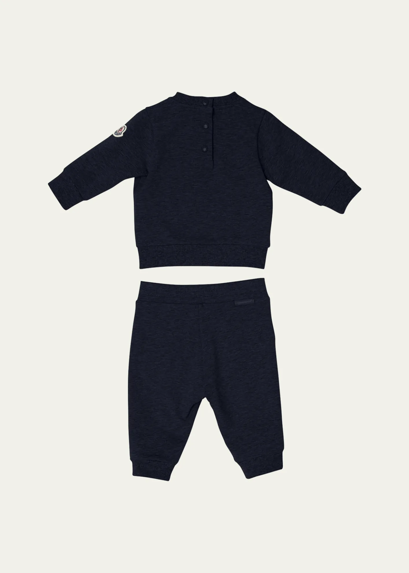 MonclerBoy's Teddy Bear Logo Sweatshirt & Sweatpants, Size 6M-3