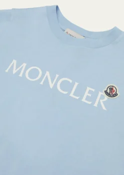 Moncler Boy's Embroidered Logo-Print T-Shirt, Size 12-14