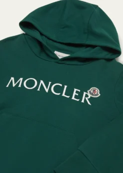 MonclerBoy's Logo-Print Hoodie, Size 12-14