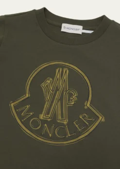 MonclerBoy's Logo-Print Short-Sleeve T-Shirt, Size 12-14
