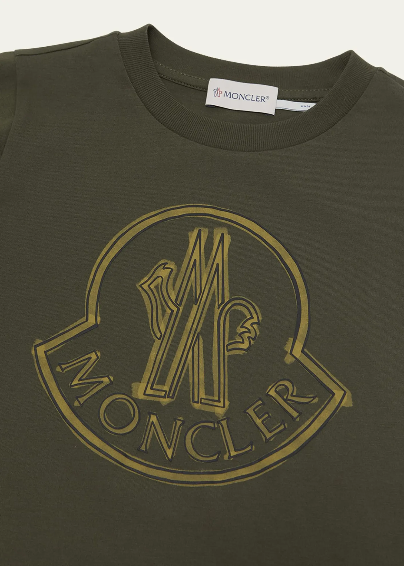 MonclerBoy's Logo-Print Short-Sleeve T-Shirt, Size 8-10