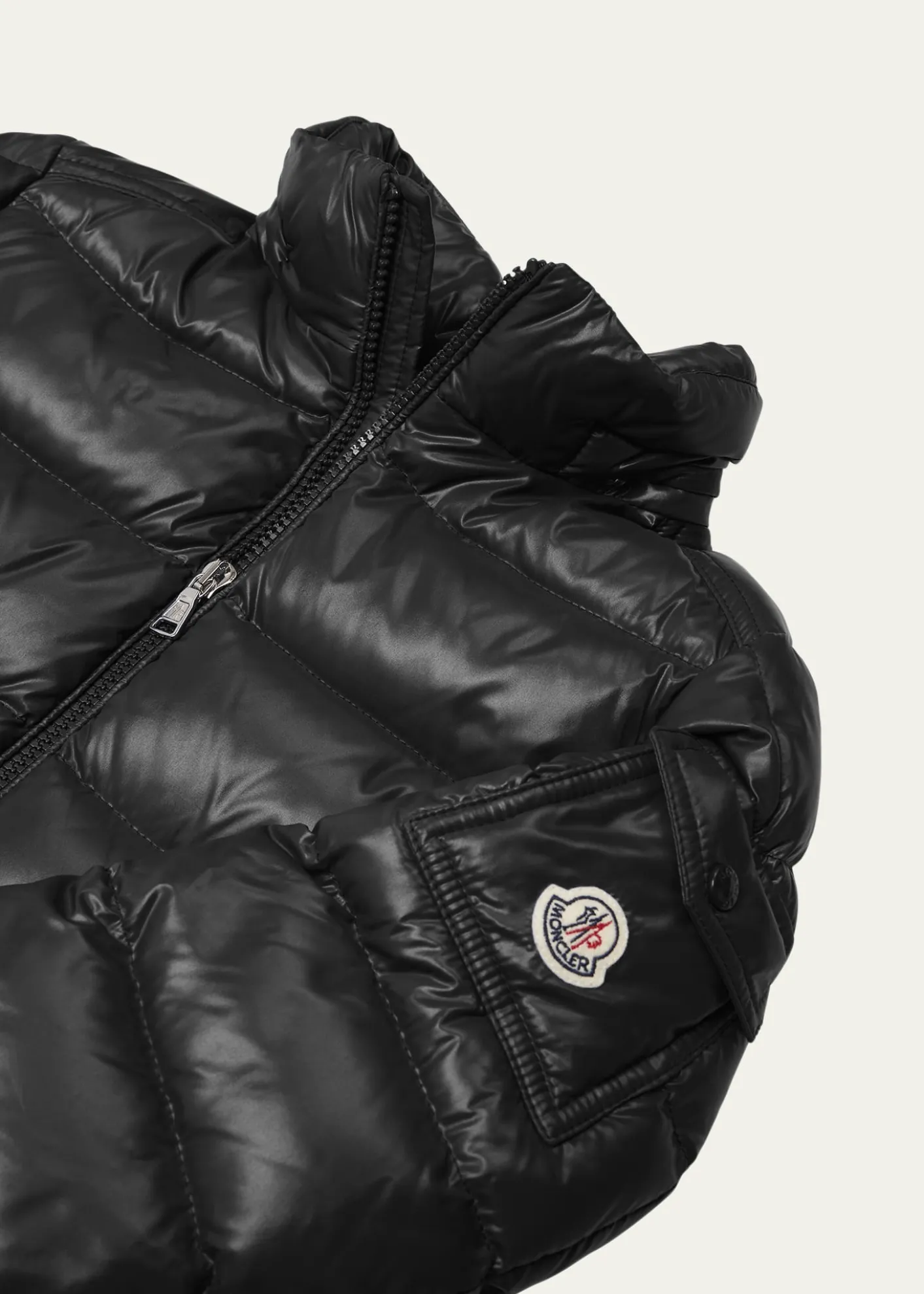 MonclerBoy's New Maya Shiny Puffer Jacket, Size 8-14
