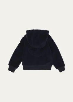 MonclerBoy's Teddy Fleece Zip-Front Sweatshirt, Size 12-14