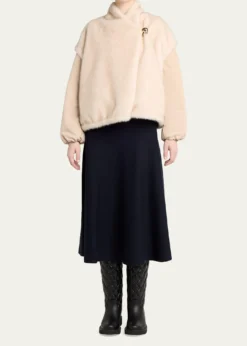 MonclerChardonneret 2-in-1 Reversible Teddy Down Jacket