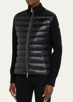 MonclerCombo Down Short Cardigan