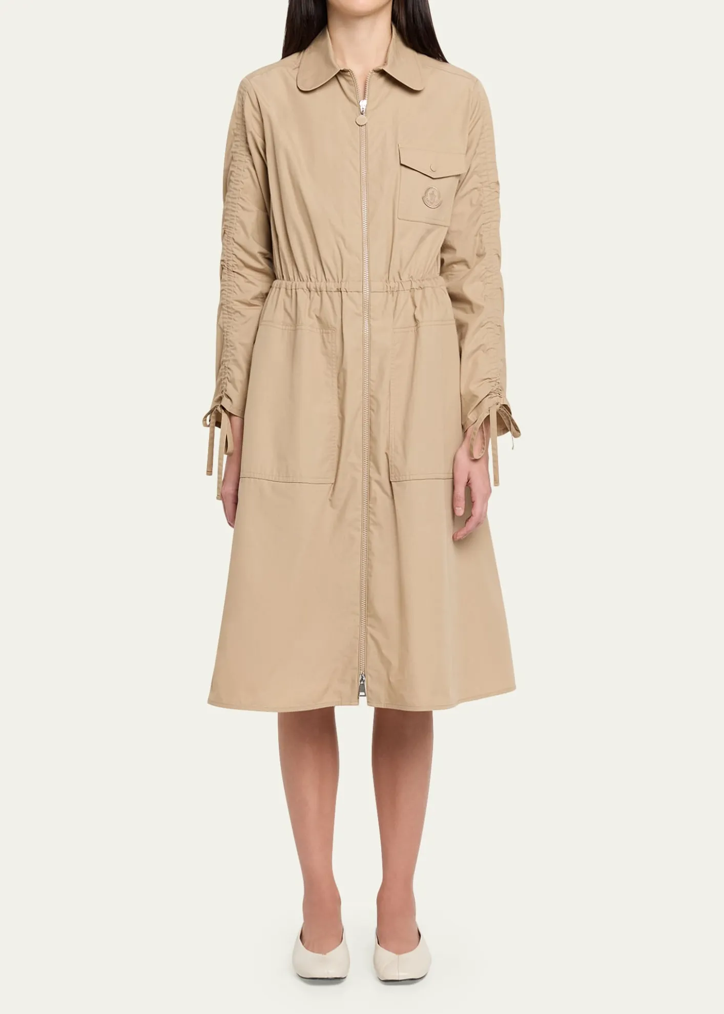 MonclerCotton Poplin Shirtdress