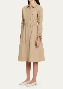MonclerCotton Poplin Shirtdress