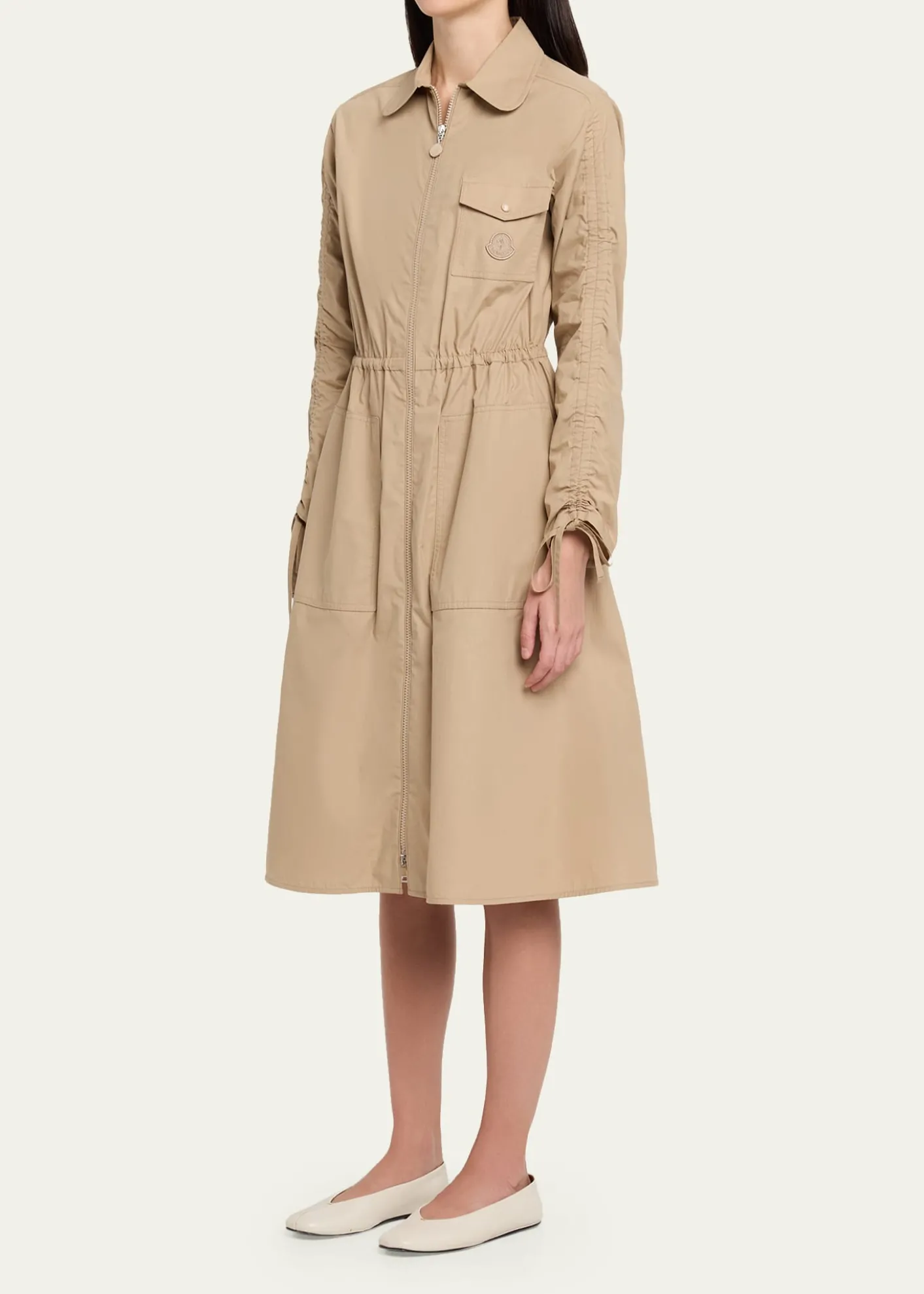MonclerCotton Poplin Shirtdress