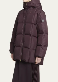 MonclerDarbon Oversized Hooded Down Jacket