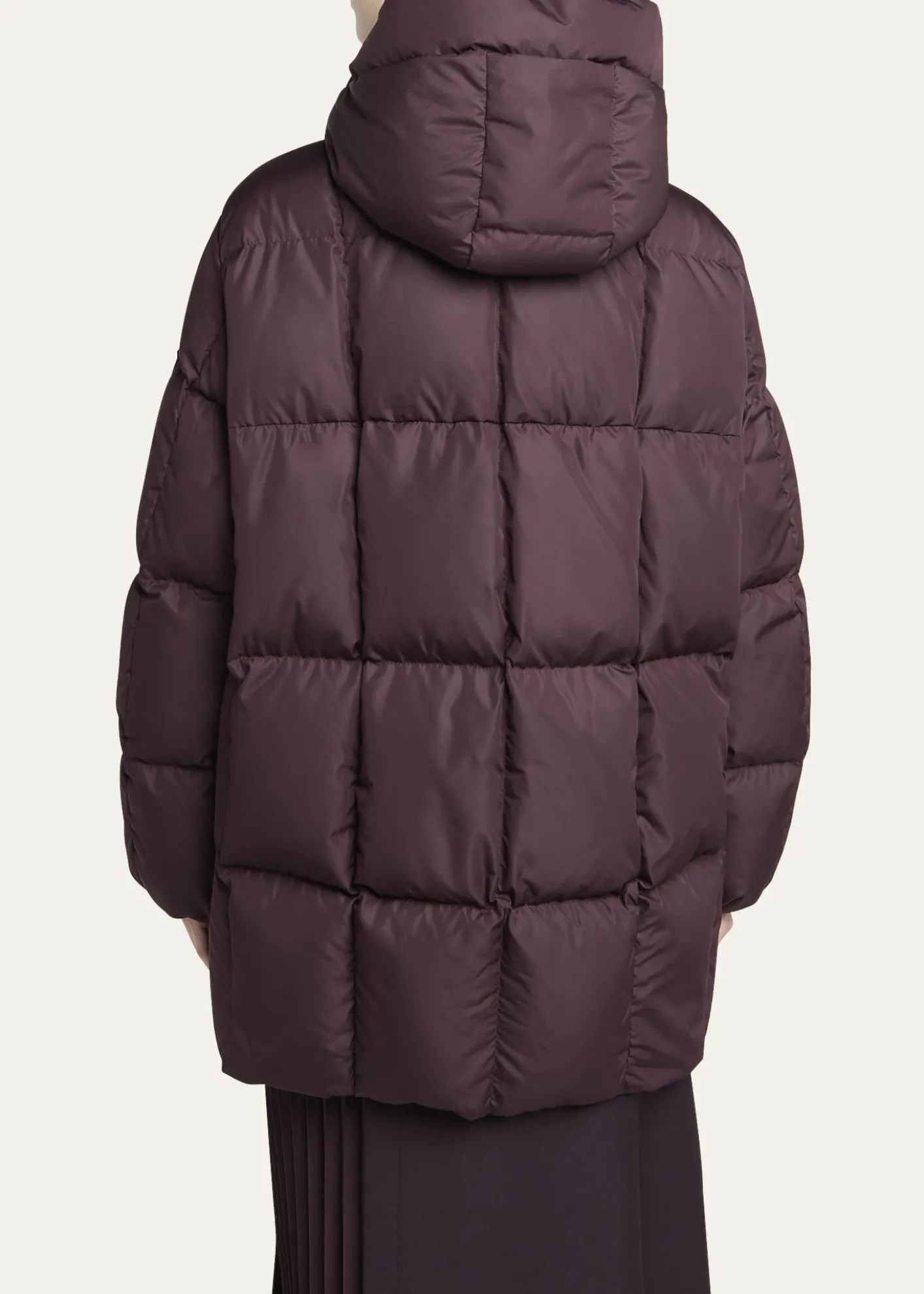 MonclerDarbon Oversized Hooded Down Jacket