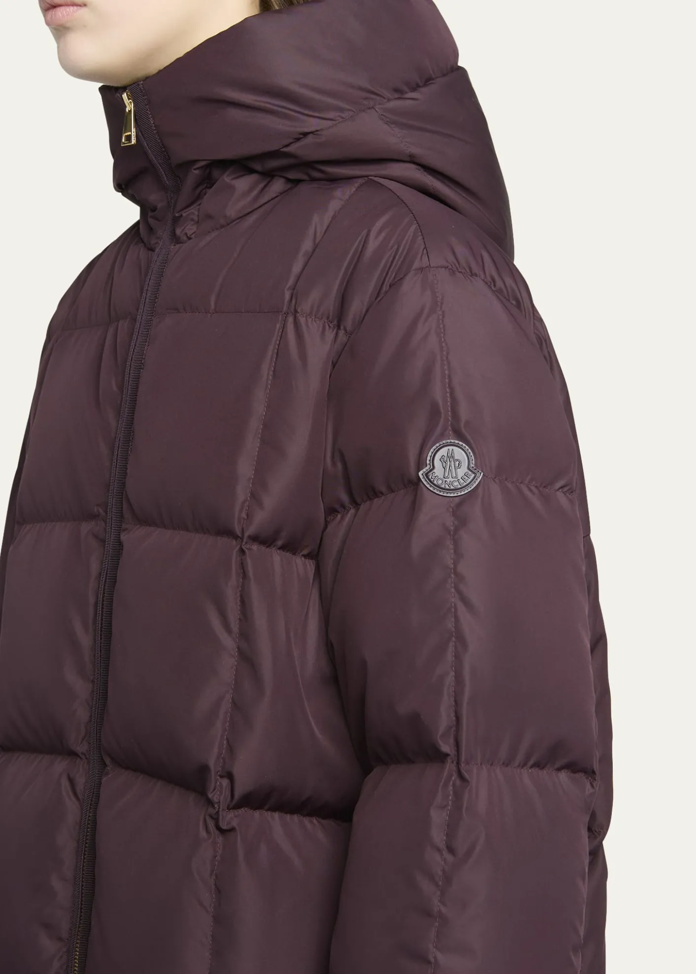 MonclerDarbon Oversized Hooded Down Jacket
