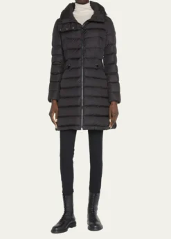 MonclerFlammette High-Neck Puffer Coat