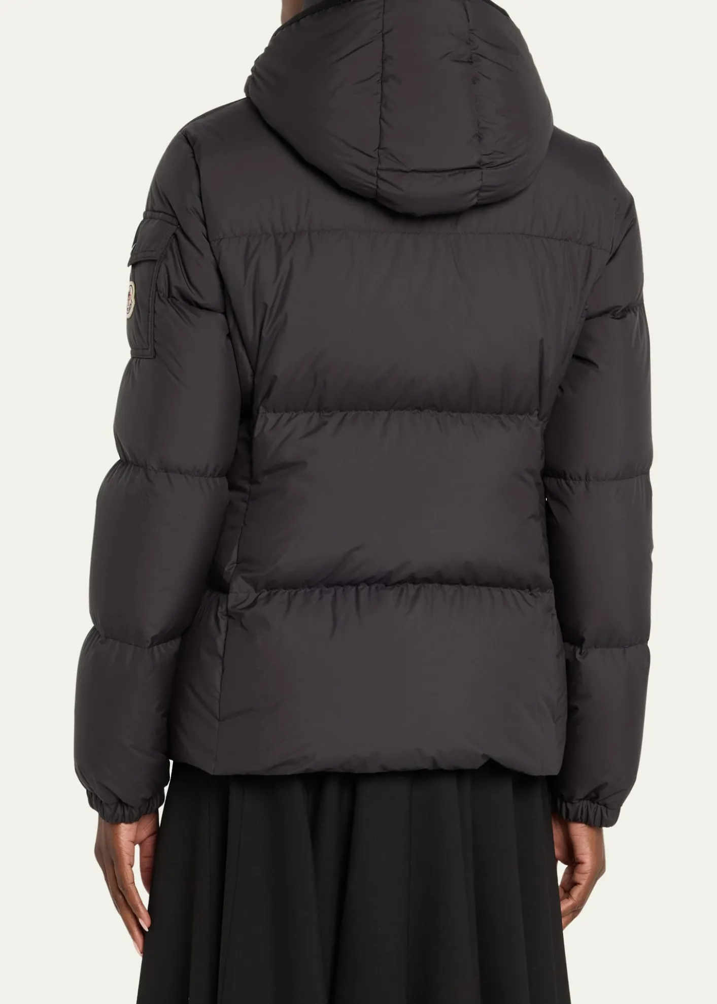 MonclerFourmines Hooded Short Down Jacket