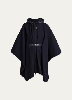 Moncler GeniusPadded Wool-Blend Cape