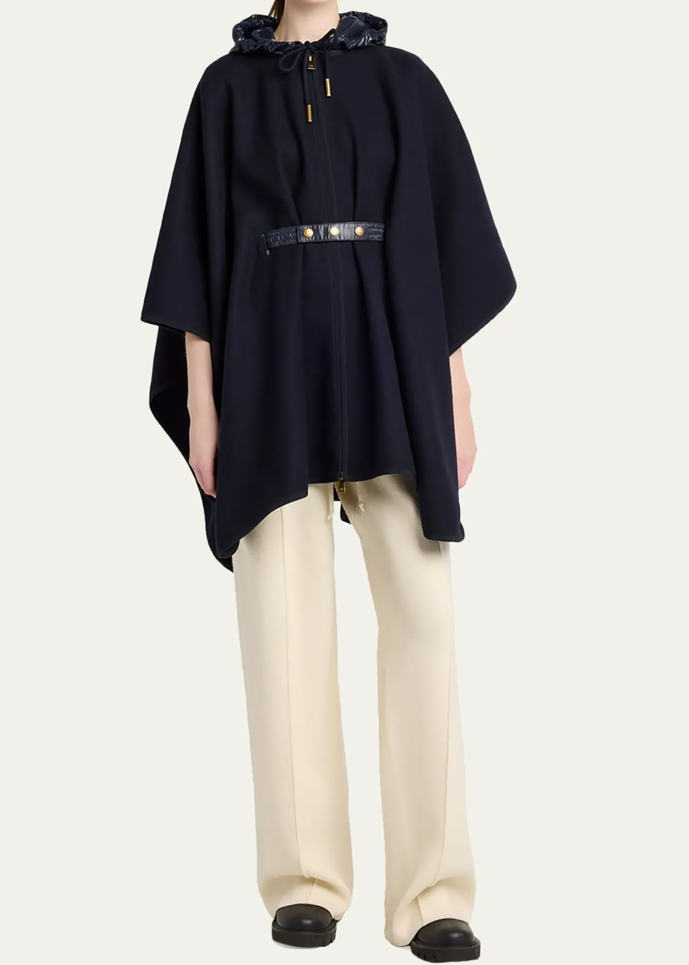 Moncler GeniusPadded Wool-Blend Cape