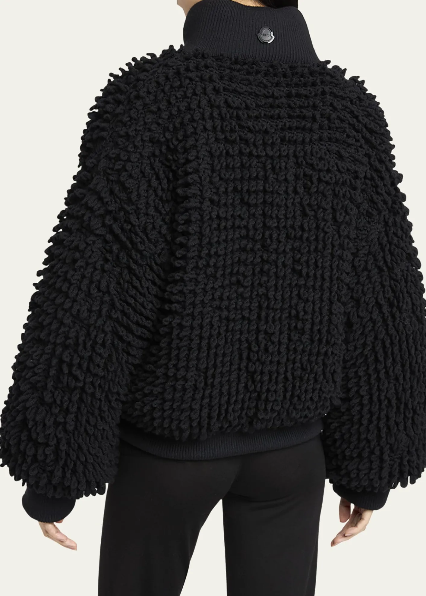 Moncler Geniusx EE72 by Edward Enninful Wool Blend Zip-Up Cardigan