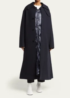 Moncler Geniusx Jil Sander Barrelene Long 3-in-1 Coat