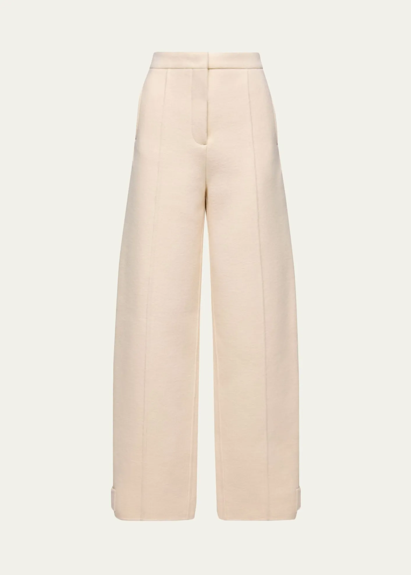 Moncler Geniusx Jil Sander Double Wool Trousers